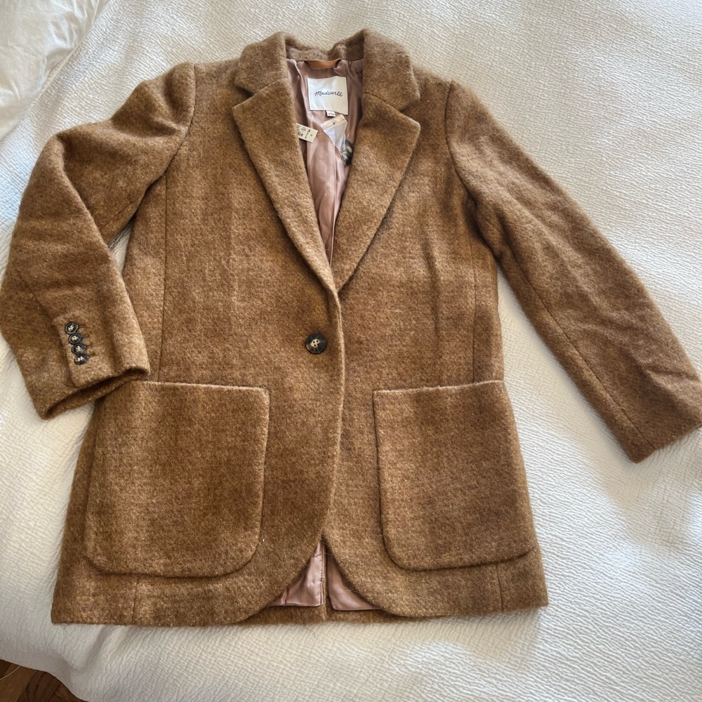 Madewell bouclé Larsen blazer